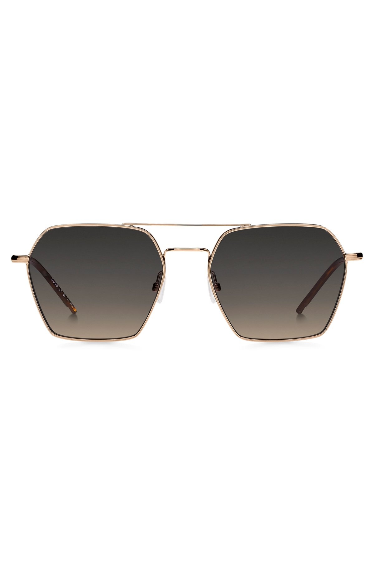 STEEL SUNGLASSES WITH DOUBLE BRIDGE - 3