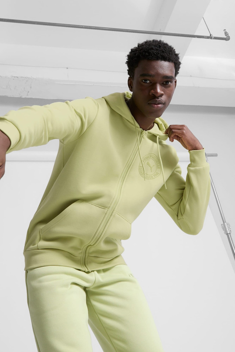 PUMA Tonal Graphic Men's Full-Zip Hoodie outlook