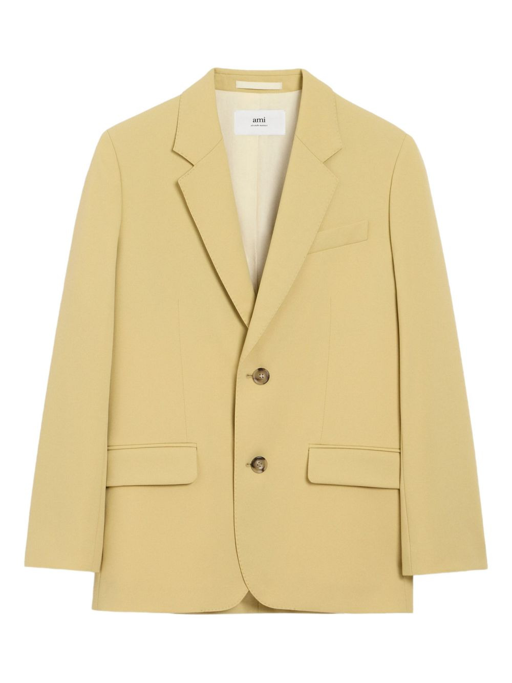 two-button wool jacket - 1