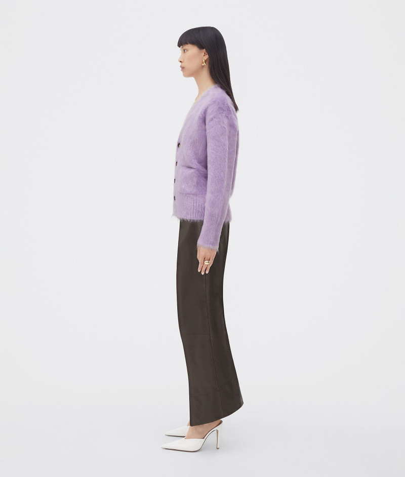 Bottega Veneta double mohair cardigan outlook