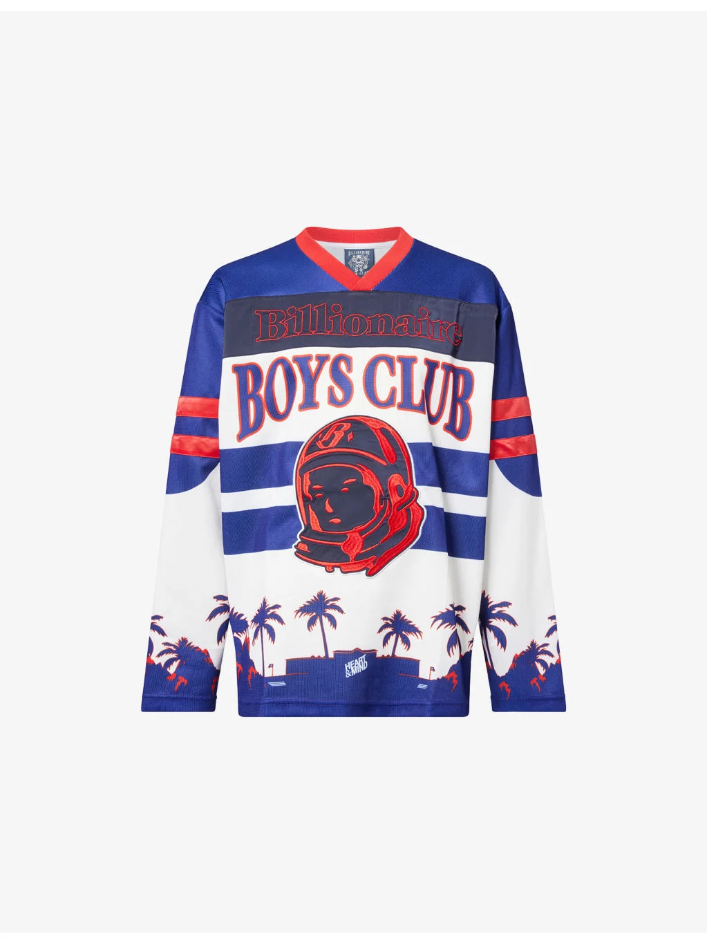 Stadium Embroidered Graphic-Print Woven Hockey Top - 1