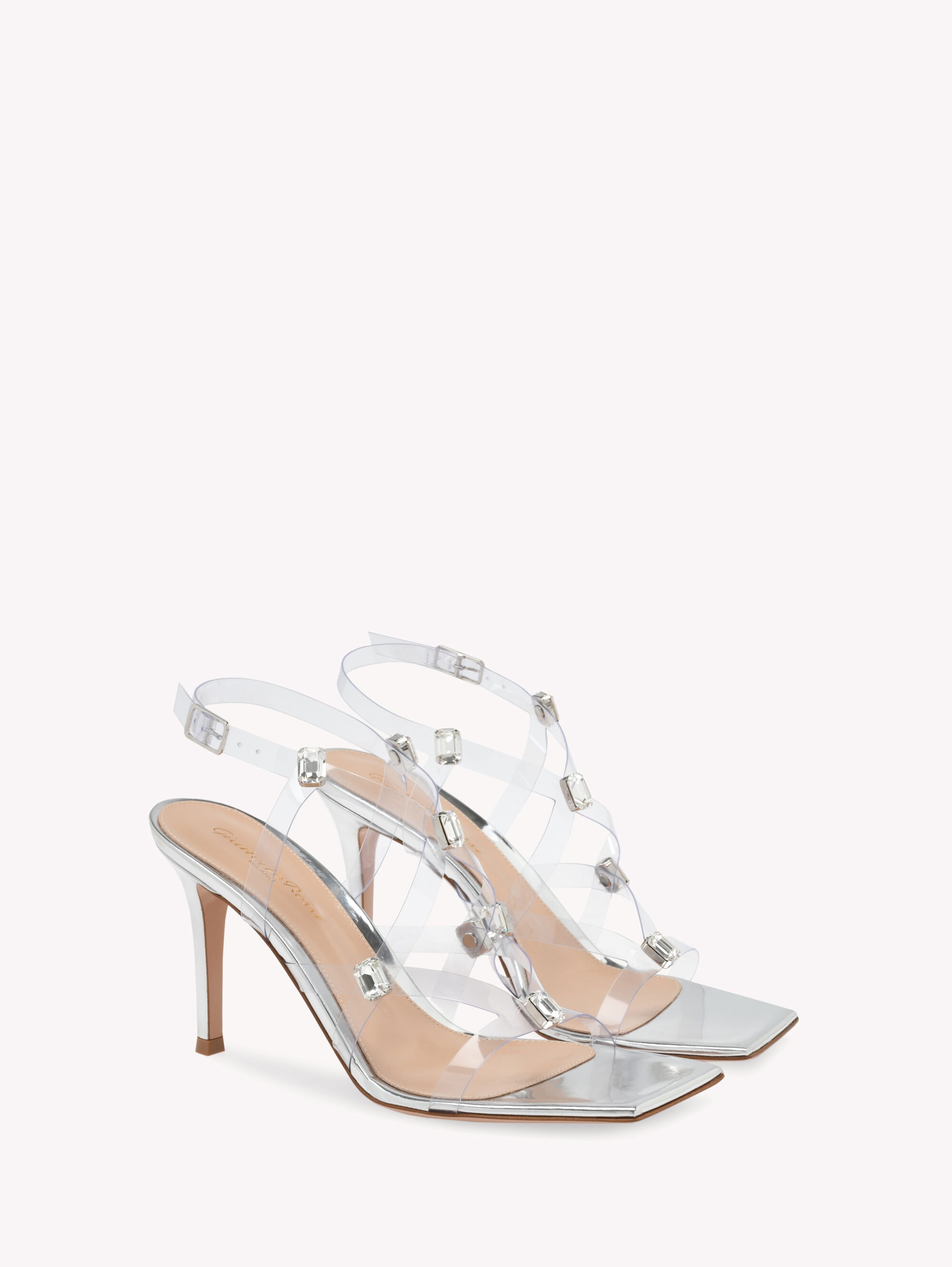 【送料&関税込】Gianvito Rossi Crystal Fever Sandals Gianvito Rossi CRYSTAL FEVER | REVERSIBLE