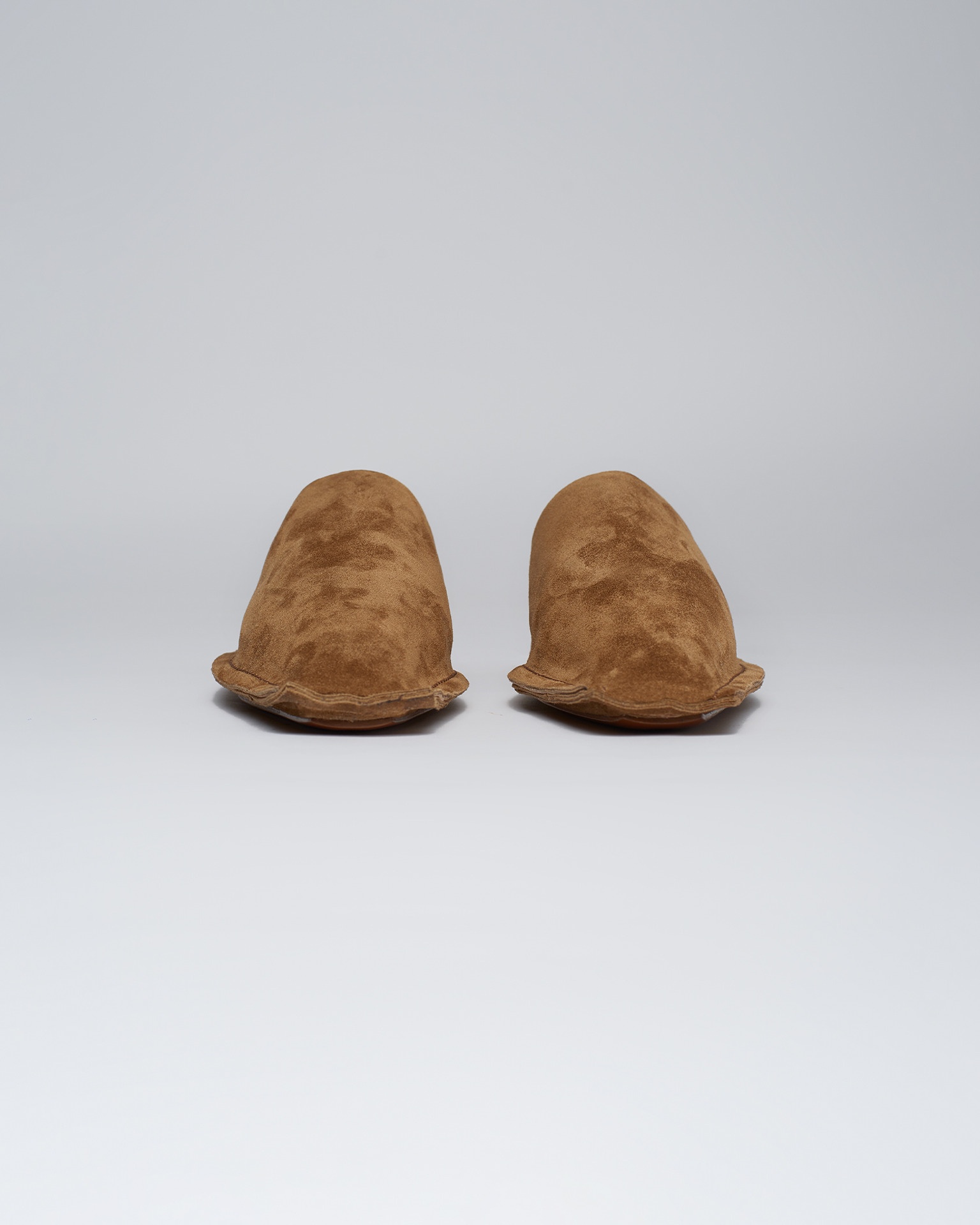 STEPPA - Suede mules - Curry - 2