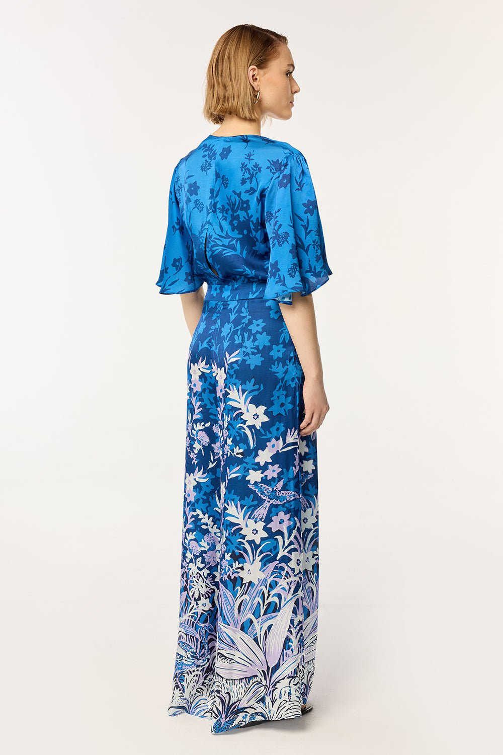 Long Jumpsuit Celie - Blue Soho - 3
