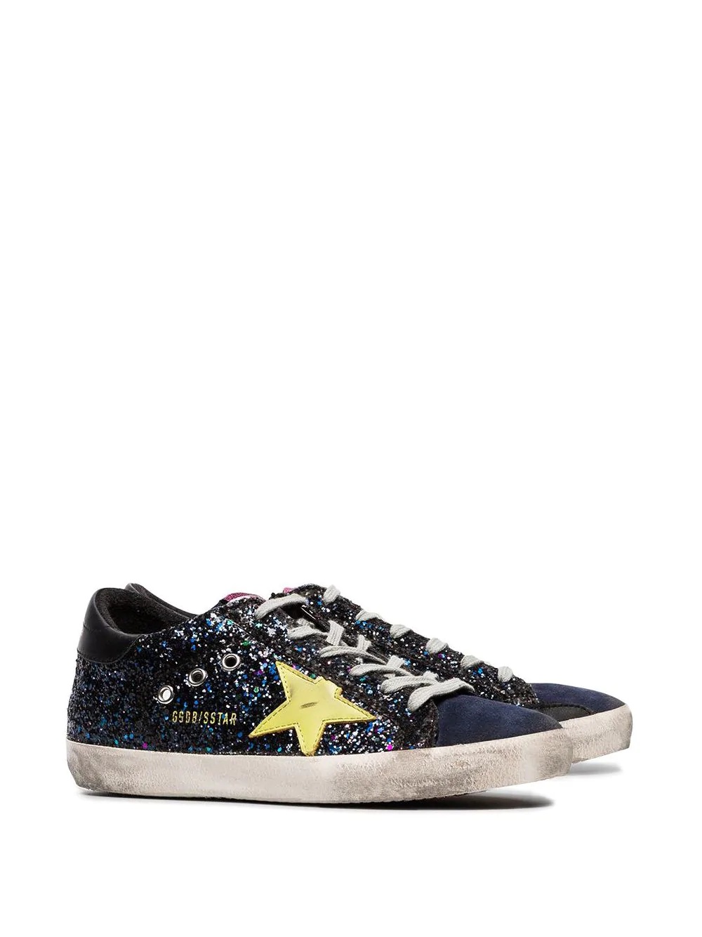 glitter embellished Superstar sneakers - 3