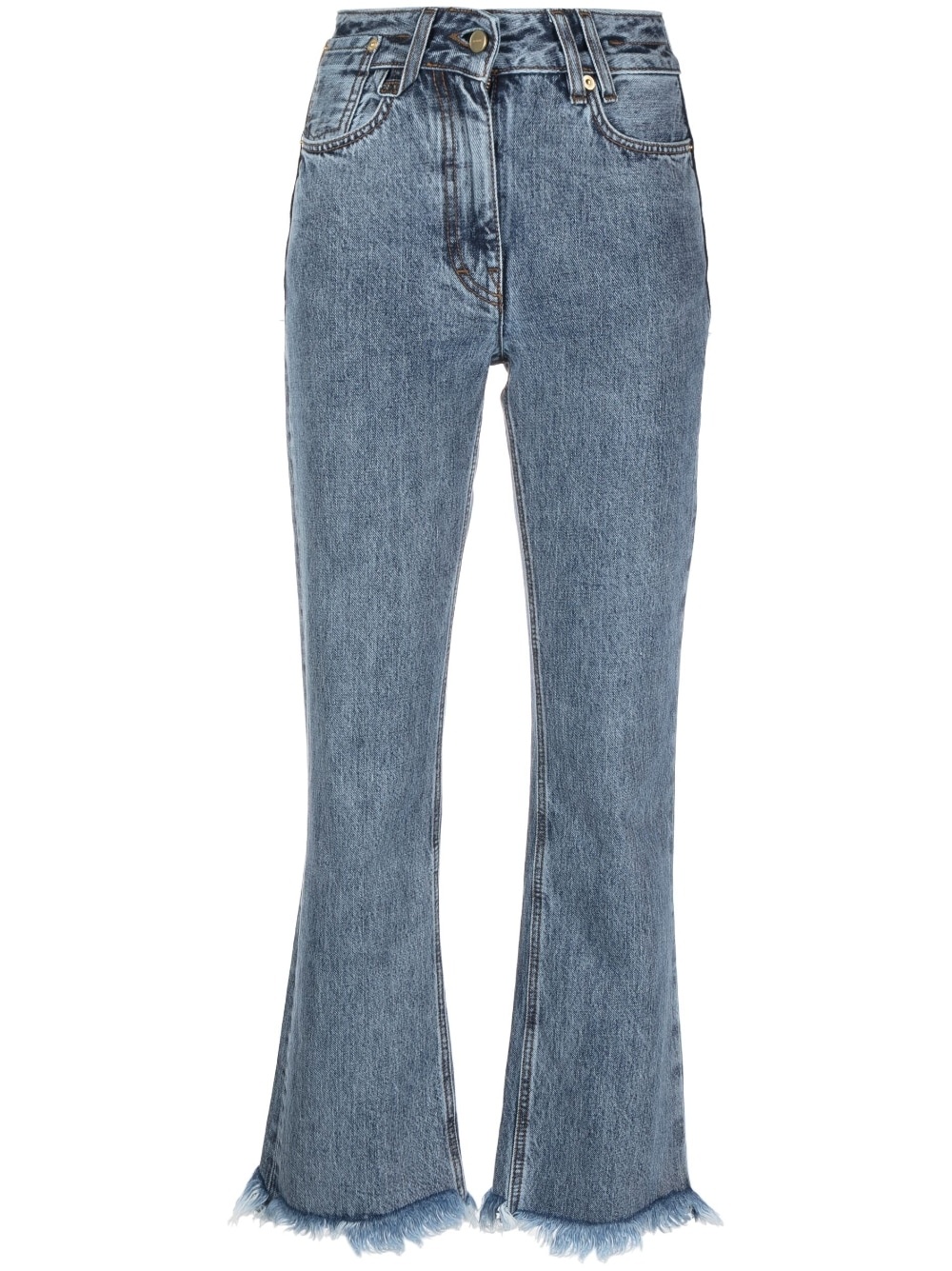 Le De Nimes Court Articha high-rise bootcut jeans - 1