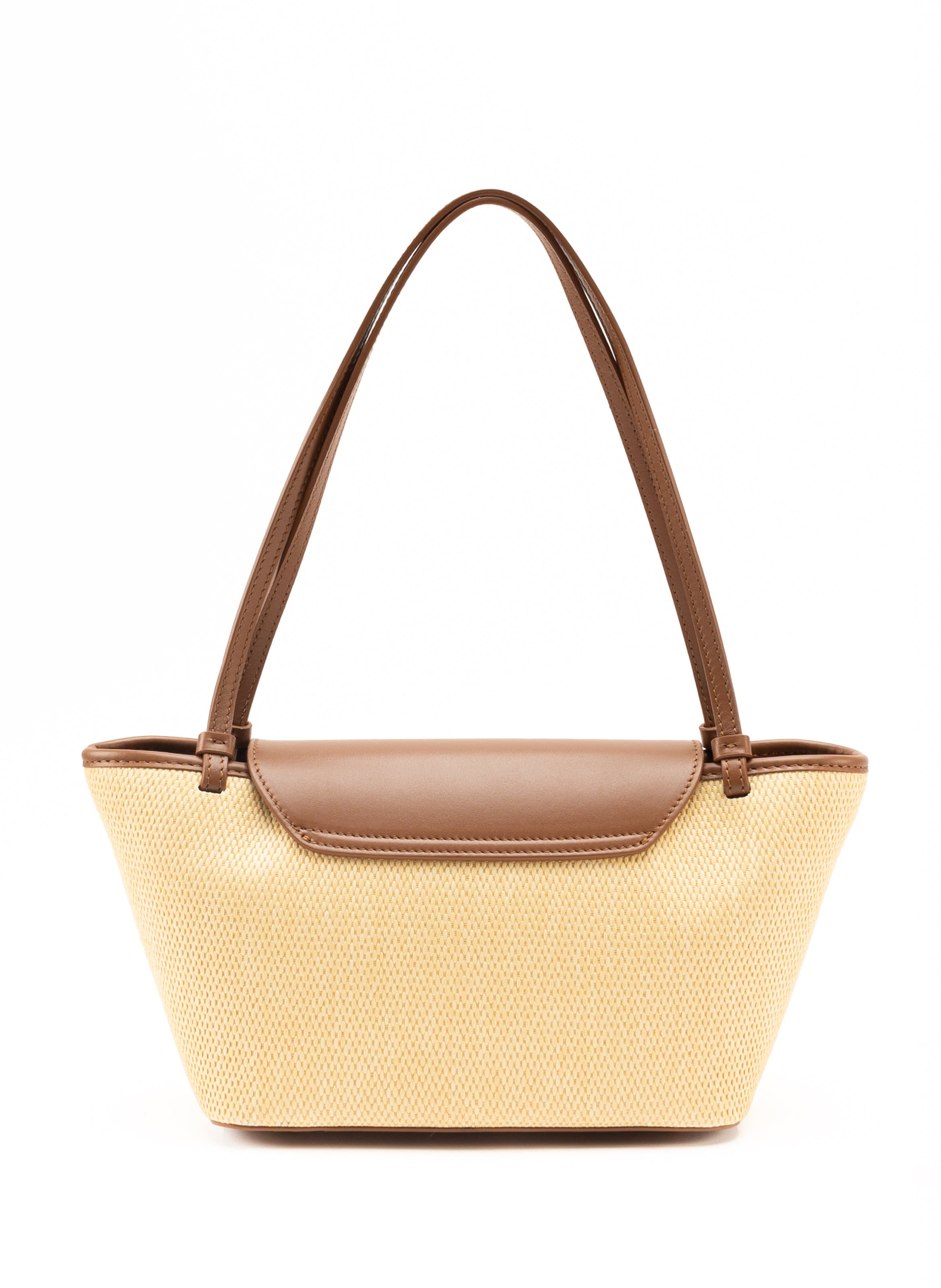 Courrier Tote Raffia/Leather Natural/Cognac - 4