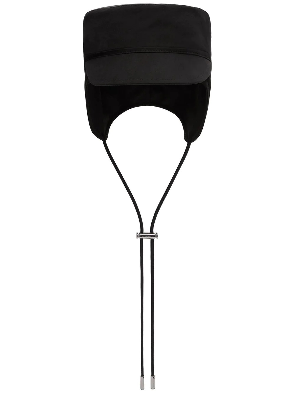 monogram gabardine cap - 1