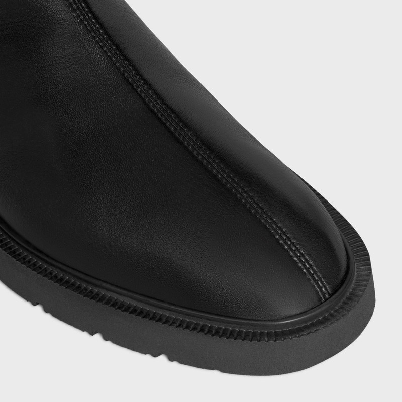 FLOW ZIPPED BOOT IN Stretch Lambskin 4
