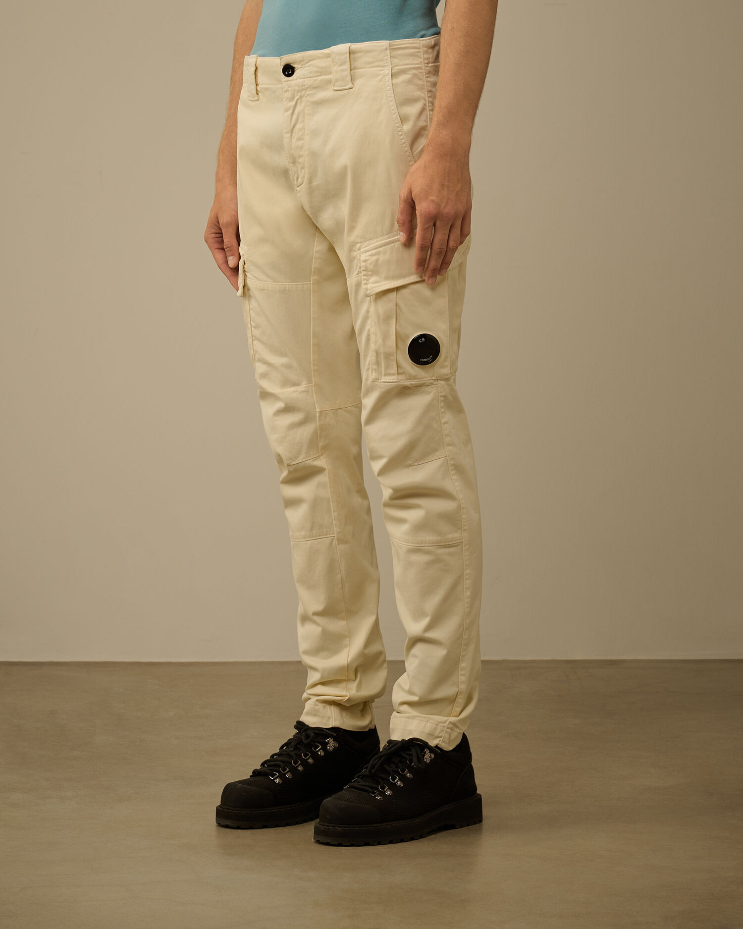 Stretch Sateen Ergonomic Lens Cargo Pants - 3