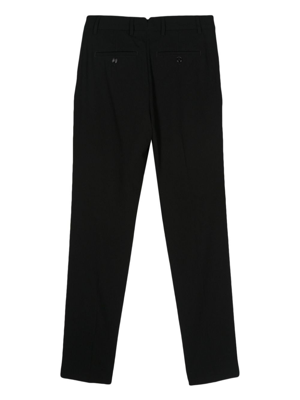 crepe tapered-leg trousers - 2