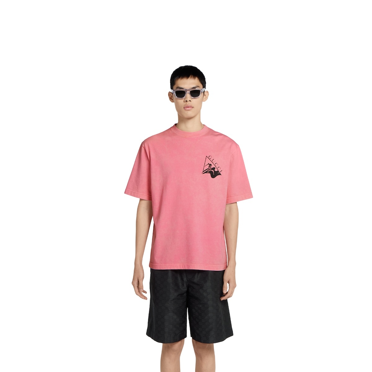 Printed cotton jersey T-shirt - 3