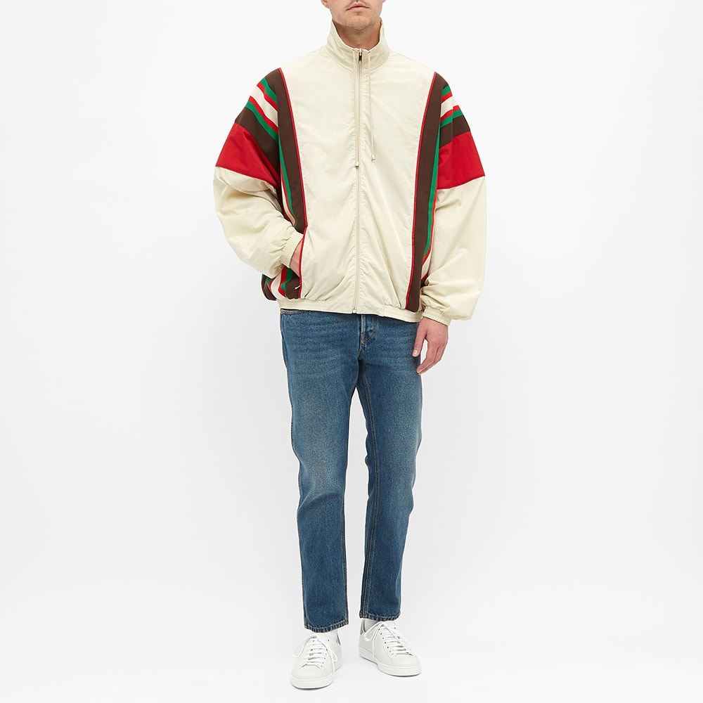 Gucci GRG Web Crinkle Nylon Track Jacket - 8