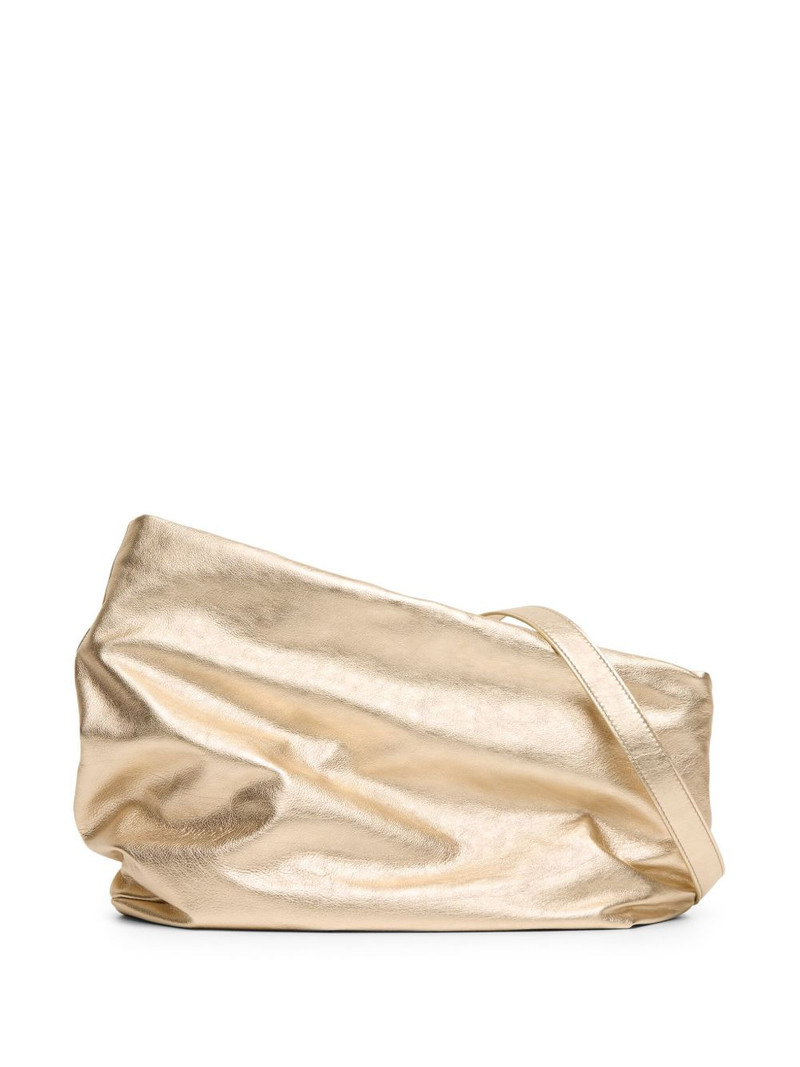 Fantasmino asymmetric leather clutch 3