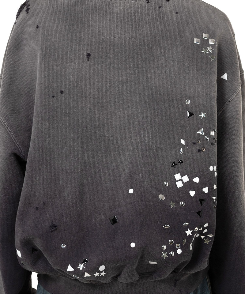 Sun Faded Like Embellished Sweatshirt 9