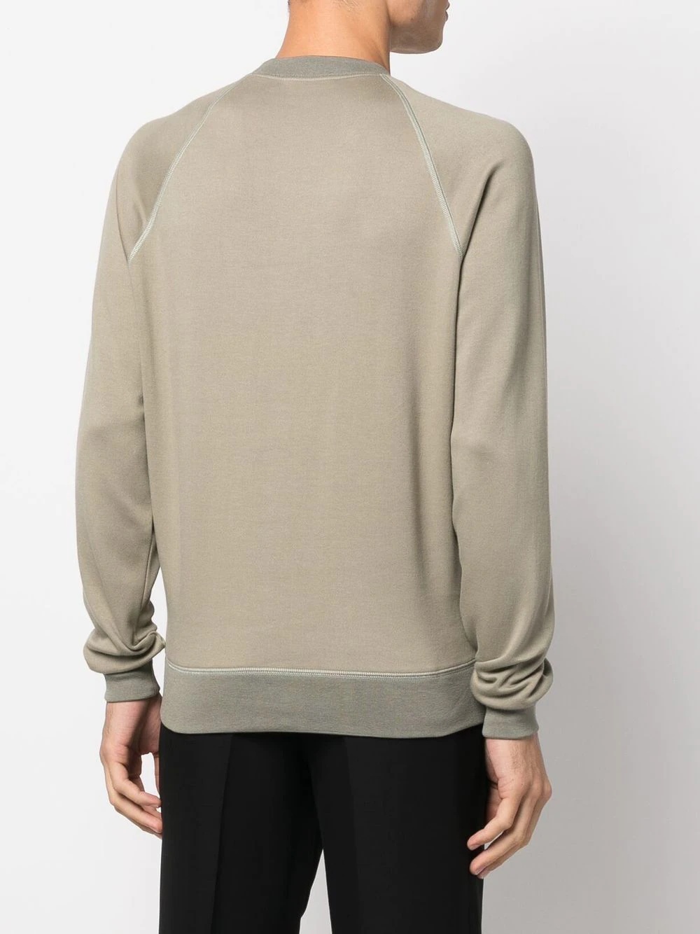 cotton crew-neck sweatshirt - 4