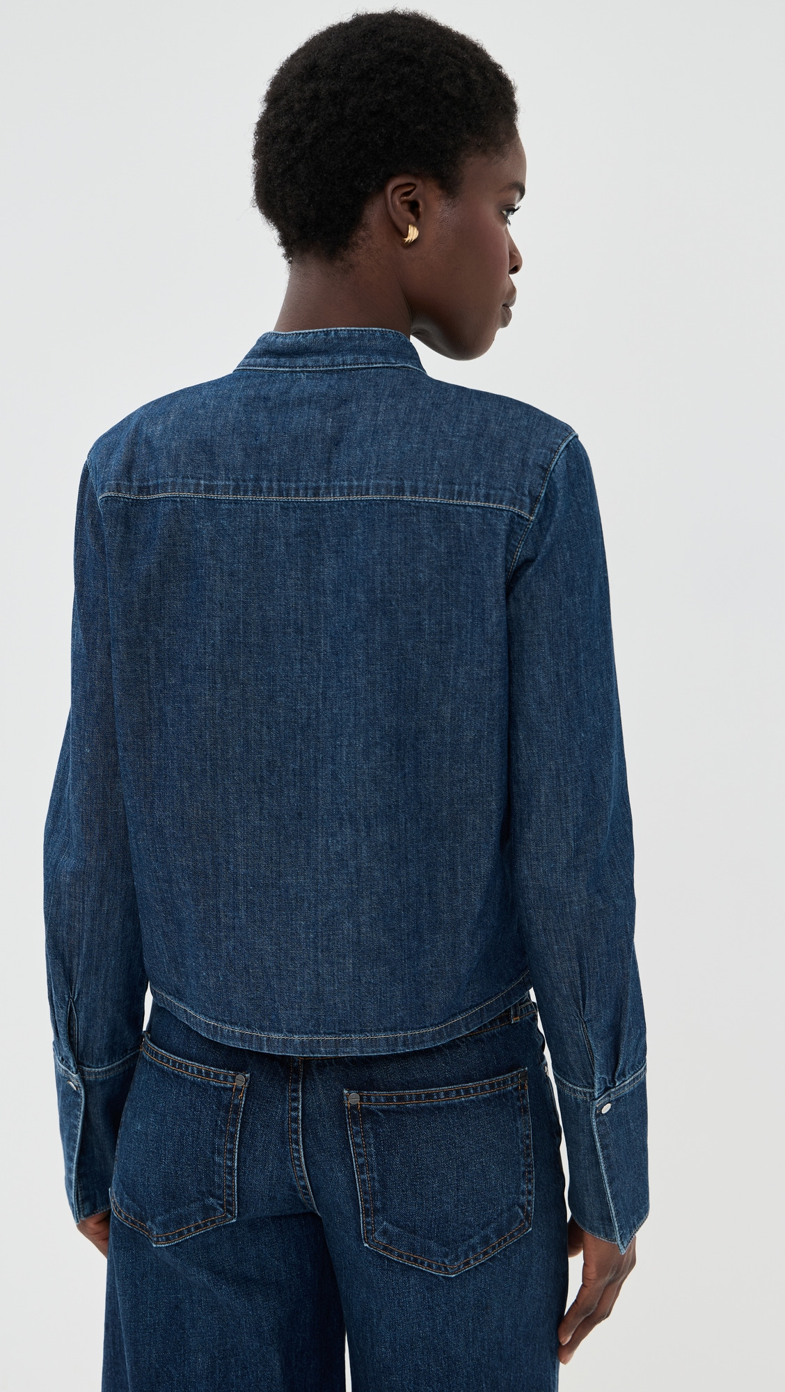 Denim Patti Buttondown - 2