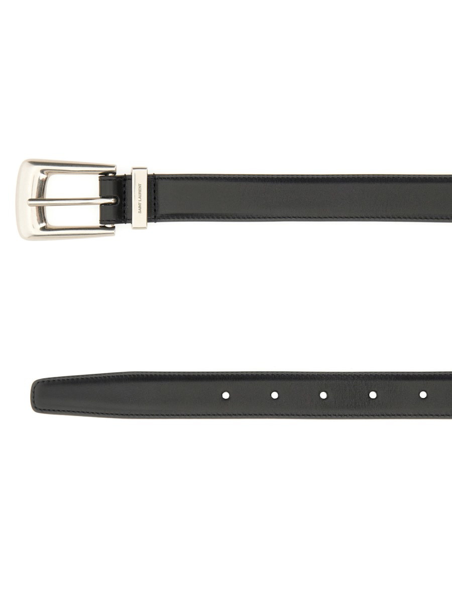 SMOOTH LEATHER "FOLK" BELT - 2