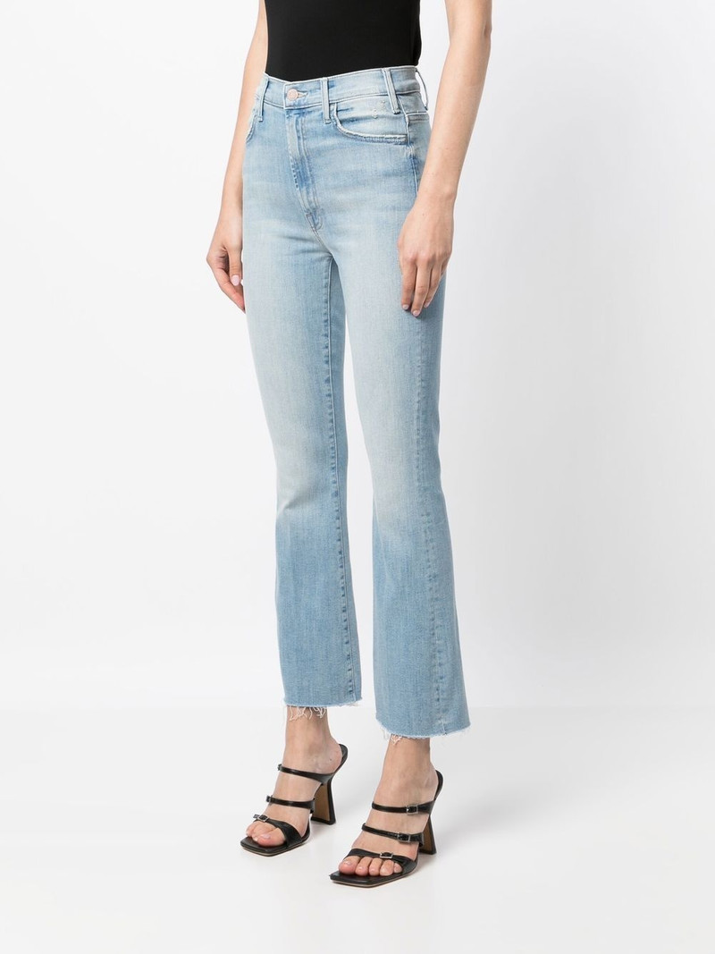high-rise ankle-length bootcut jeans 3