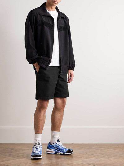 Nike Club Straight-Leg Logo-Embroidered Cotton-Canvas Shorts outlook