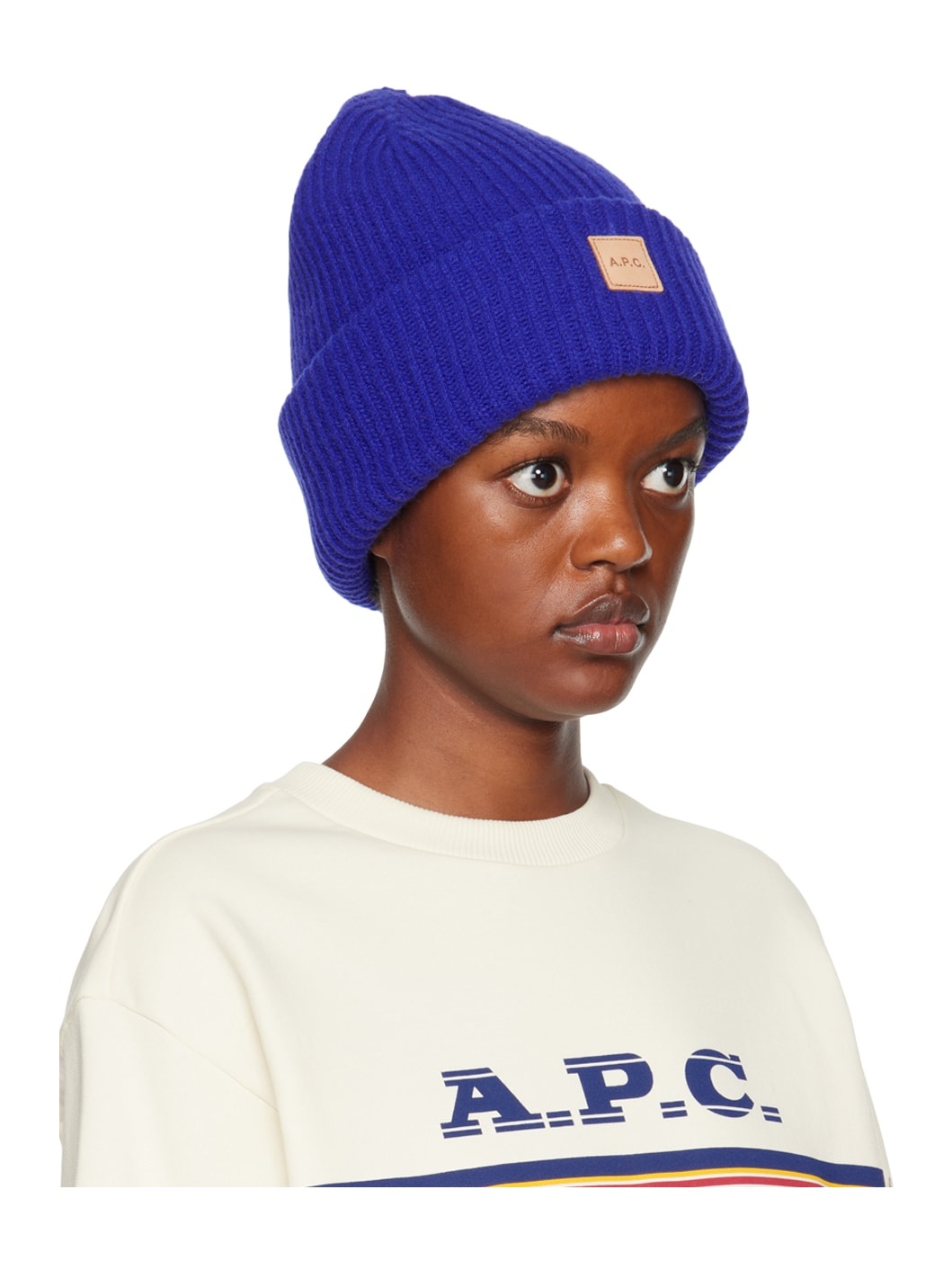 Blue Michele Beanie - 2