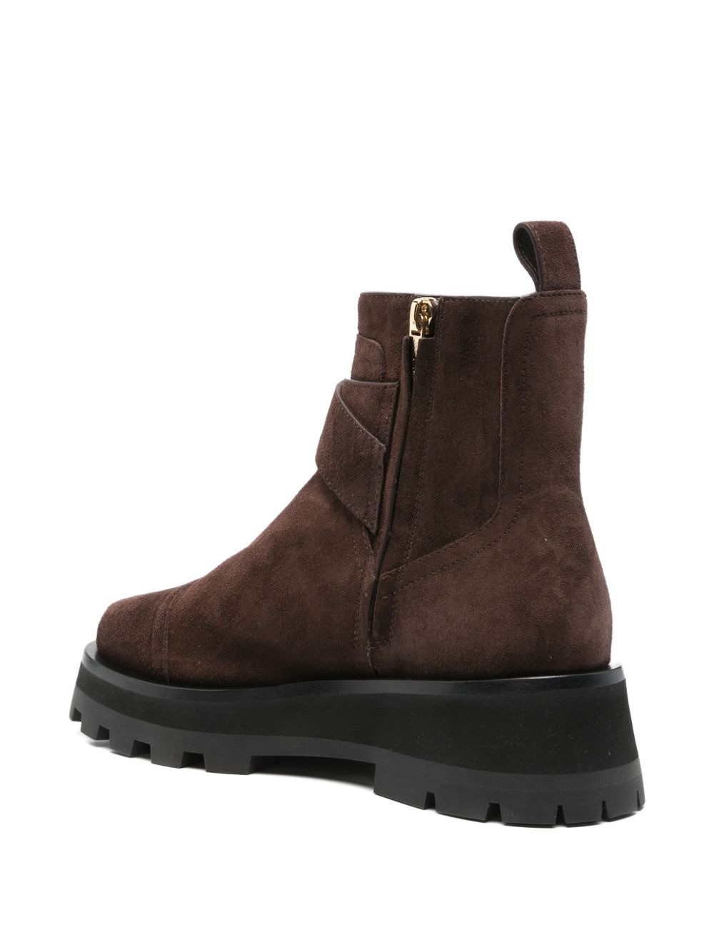 45mm Meena Flat suede ankle boots - 3