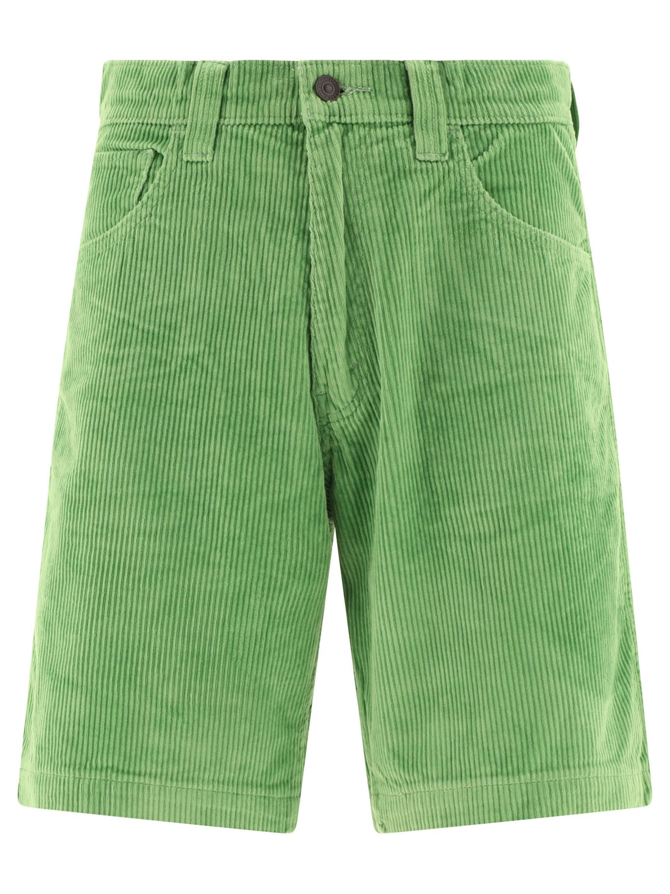 Corduroy S Short Green - 1