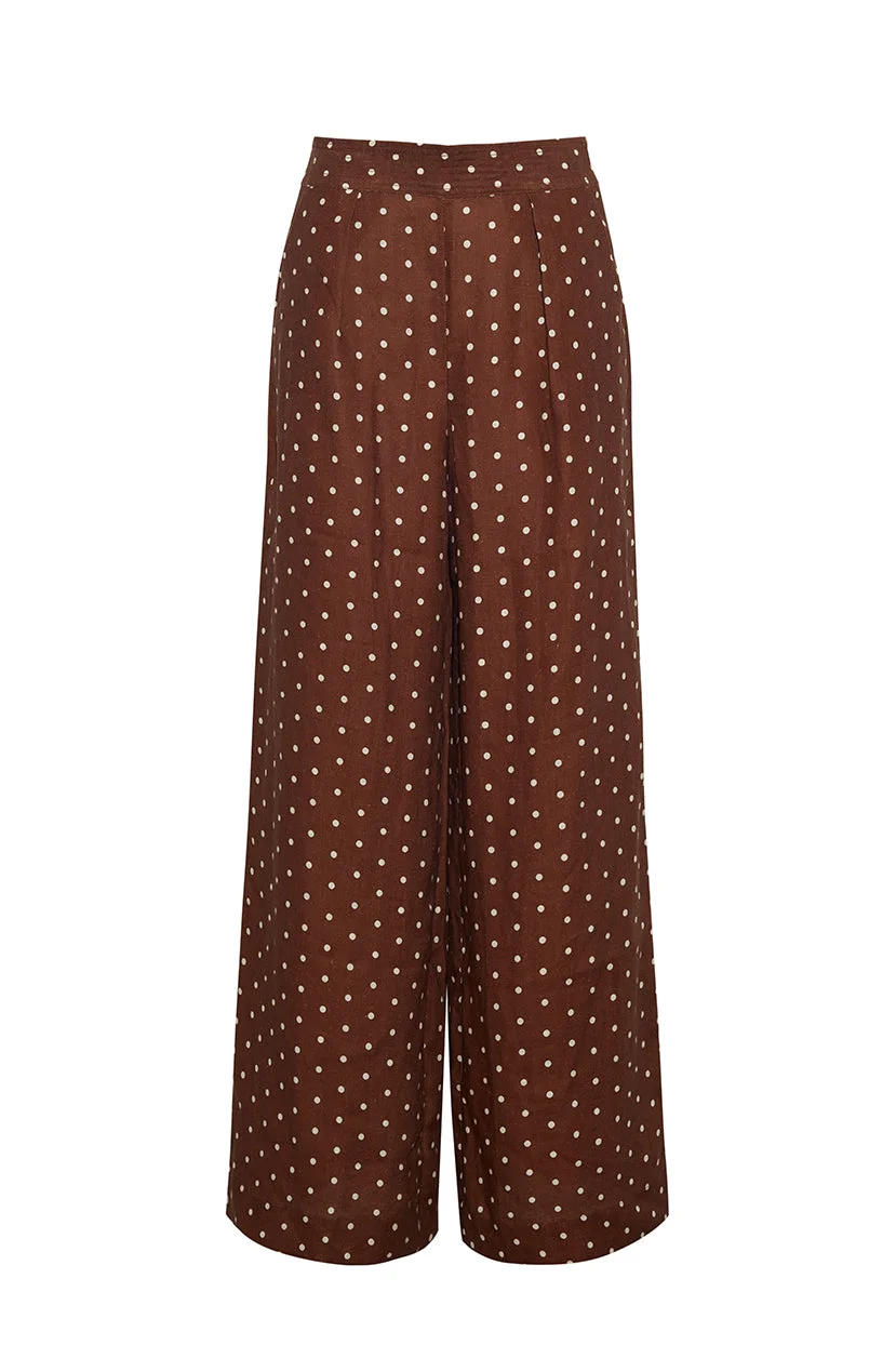 Josephine Pant
The Best Fitting Pant In A Sophisticated Dot Print - 1