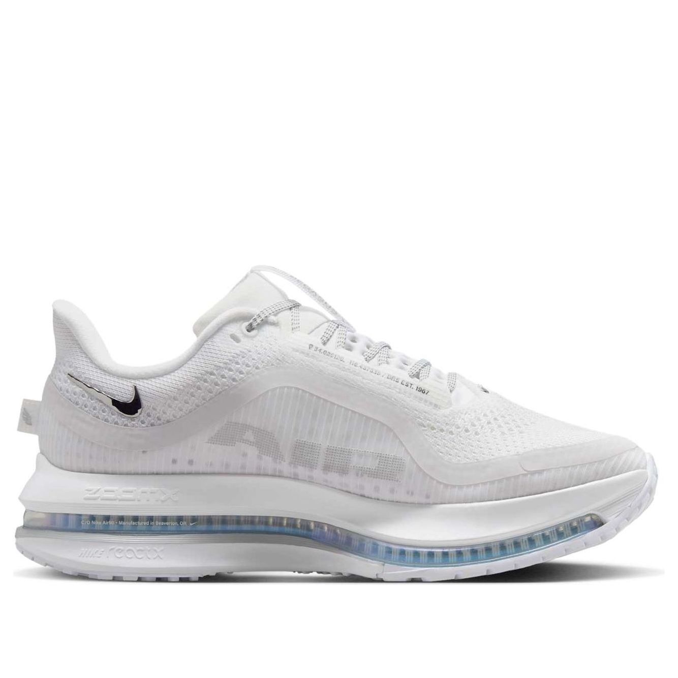 (WMNS) Nike Air Zoom Pegasus Premium 'White Metallic Silver' HQ2593-102 - 2