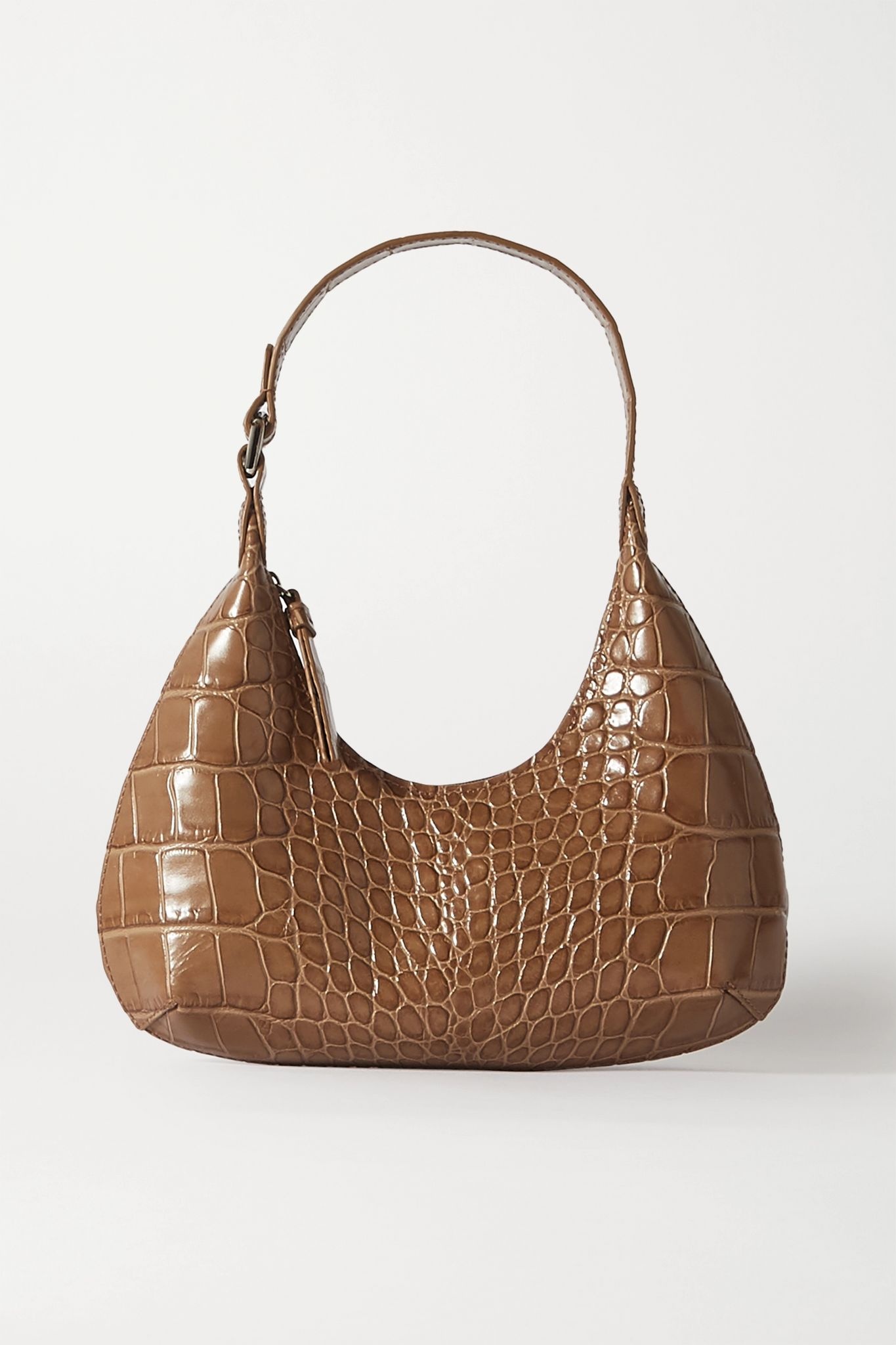 Amber Baby croc-effect leather tote - 1