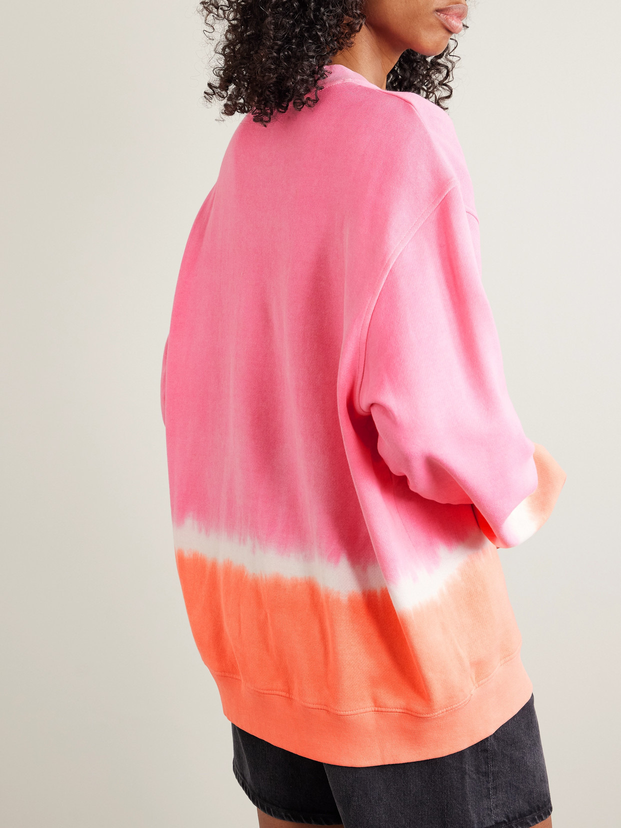 Tie-dyed Cotton And Cashmere-blend Jersey Sweatshirt - 3