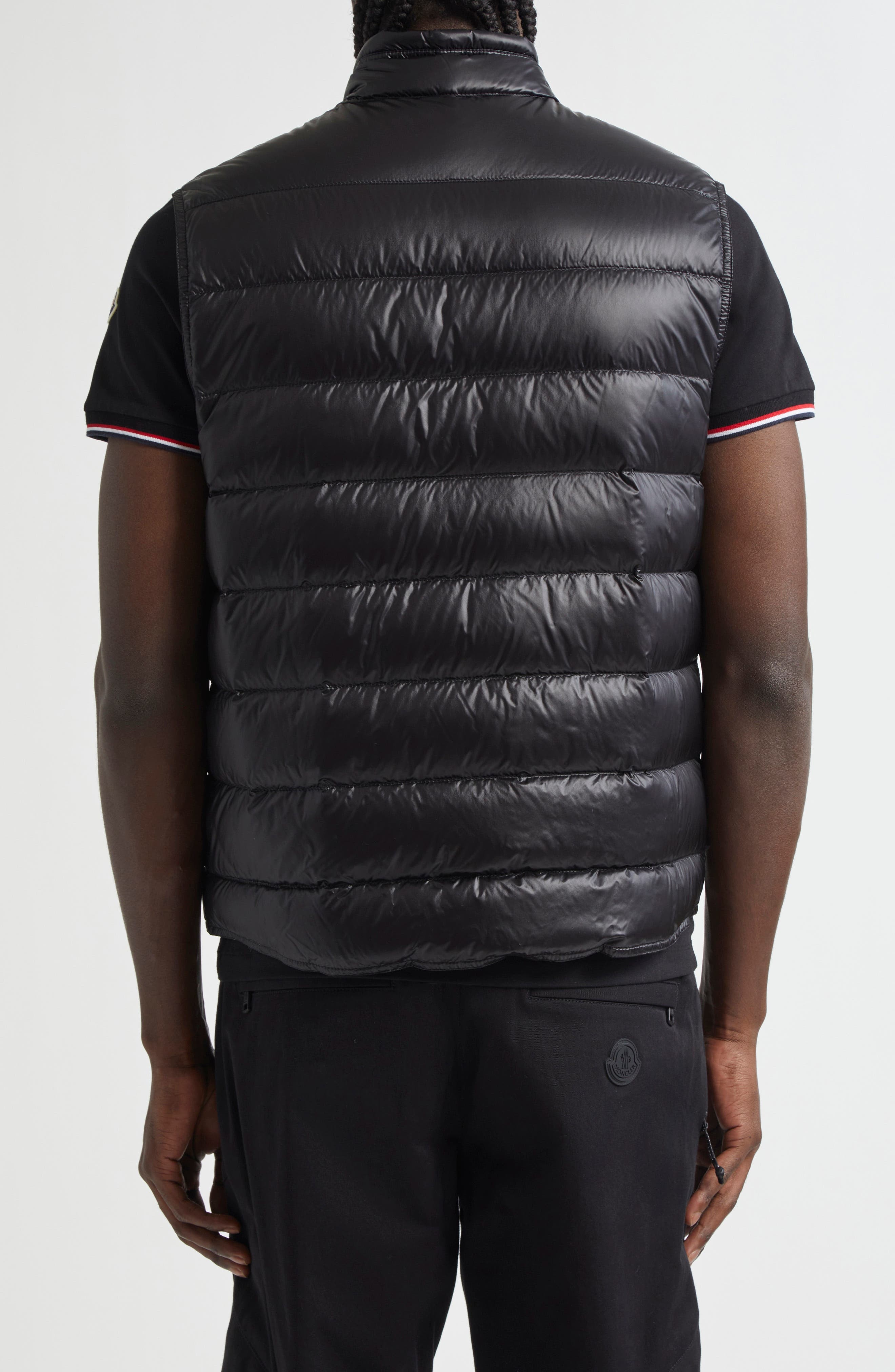 Moncler Gui Down Puffer Vest in Black/Black at Nordstrom - 2