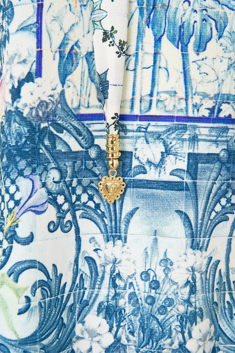 SILK BAND OVERSIZED HOODIE WITH POCKETS 6