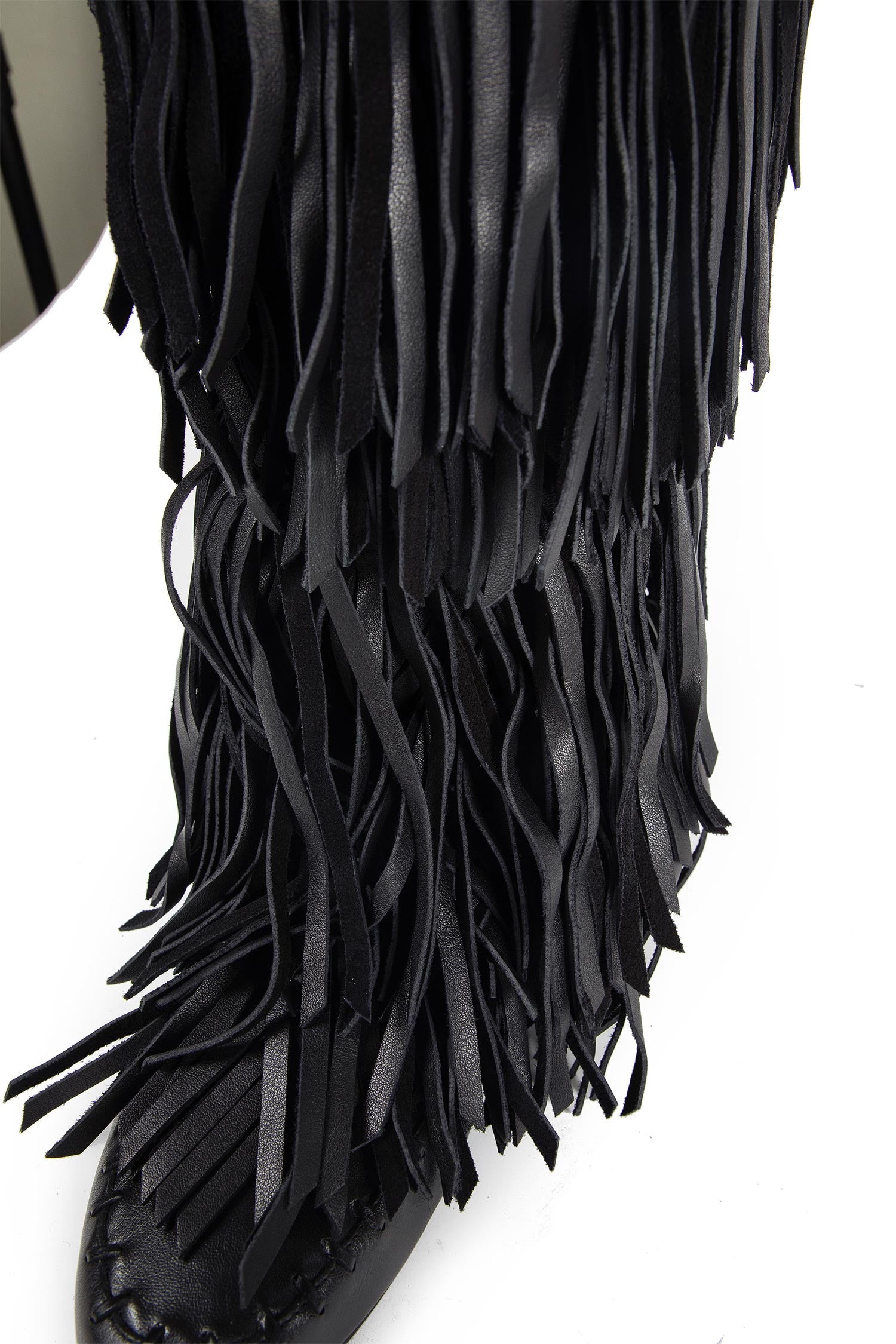 Aala Soft Fringe Boots - 6