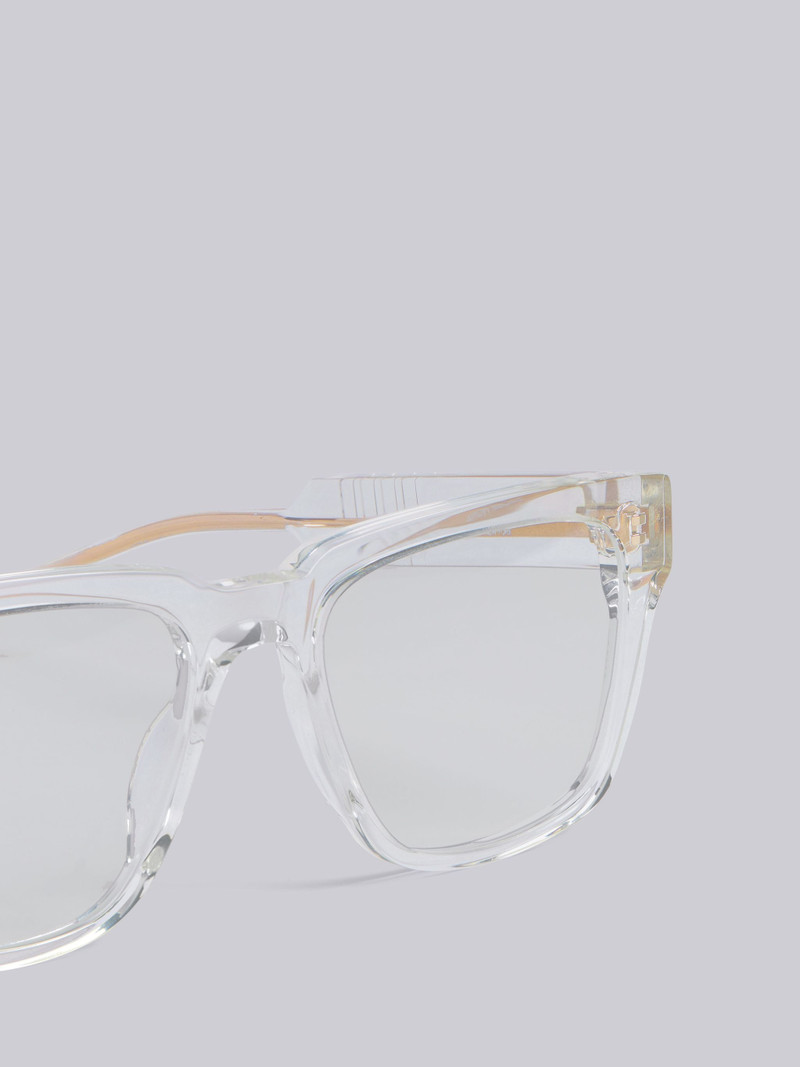 Thom Browne TB715 - Crystal Clear Square Glasses outlook