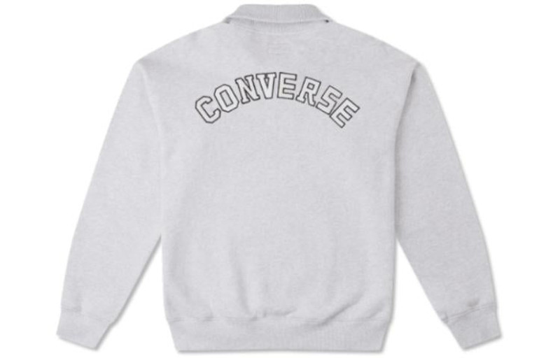 Converse Converse Essentials Sweatshirt 'Grey' 10026553-A03 outlook