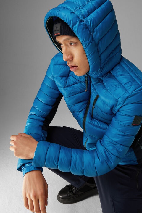 Goran Quilted jacket in Blue - 6