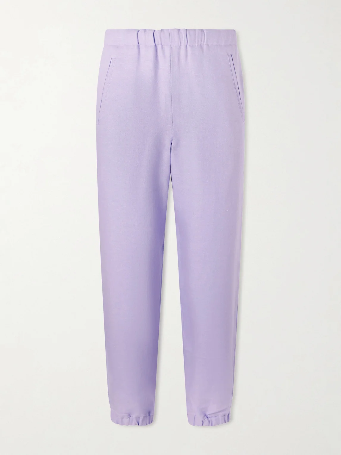 Linen Drawstring Sweatpants - 1