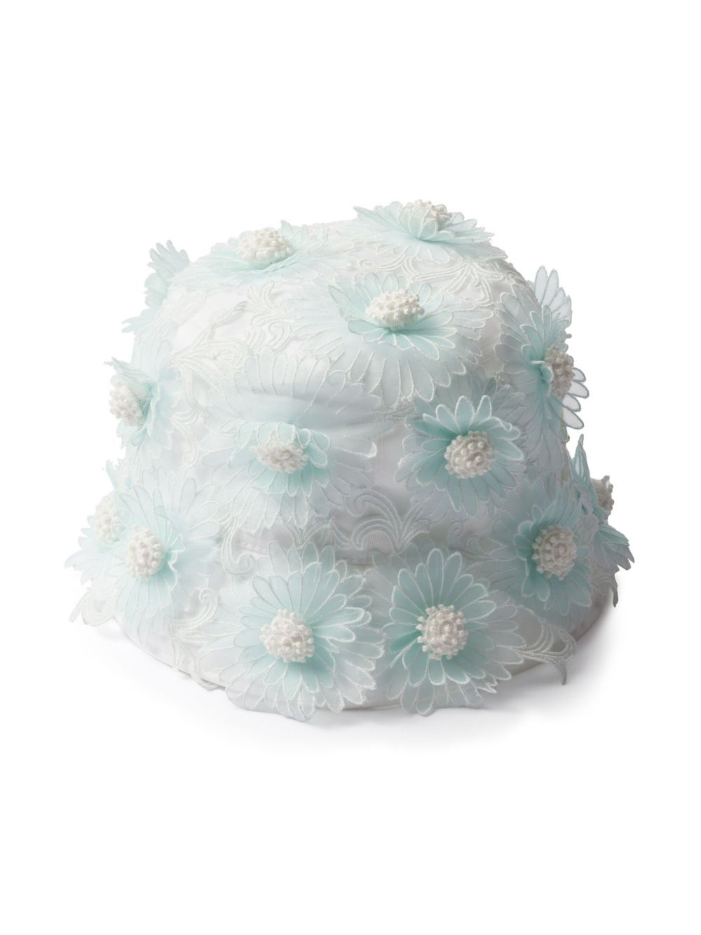guipure-lace bucket hat - 2