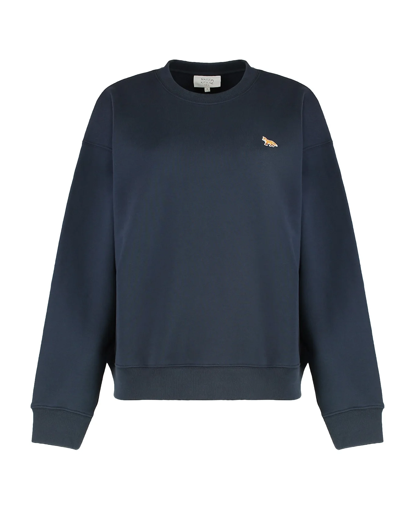 Cotton Crew-neck Sweatshirt - 1