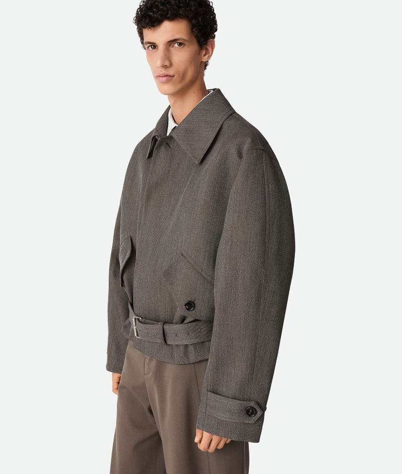 Bottega Veneta Wool Twill Bomber Jacket outlook
