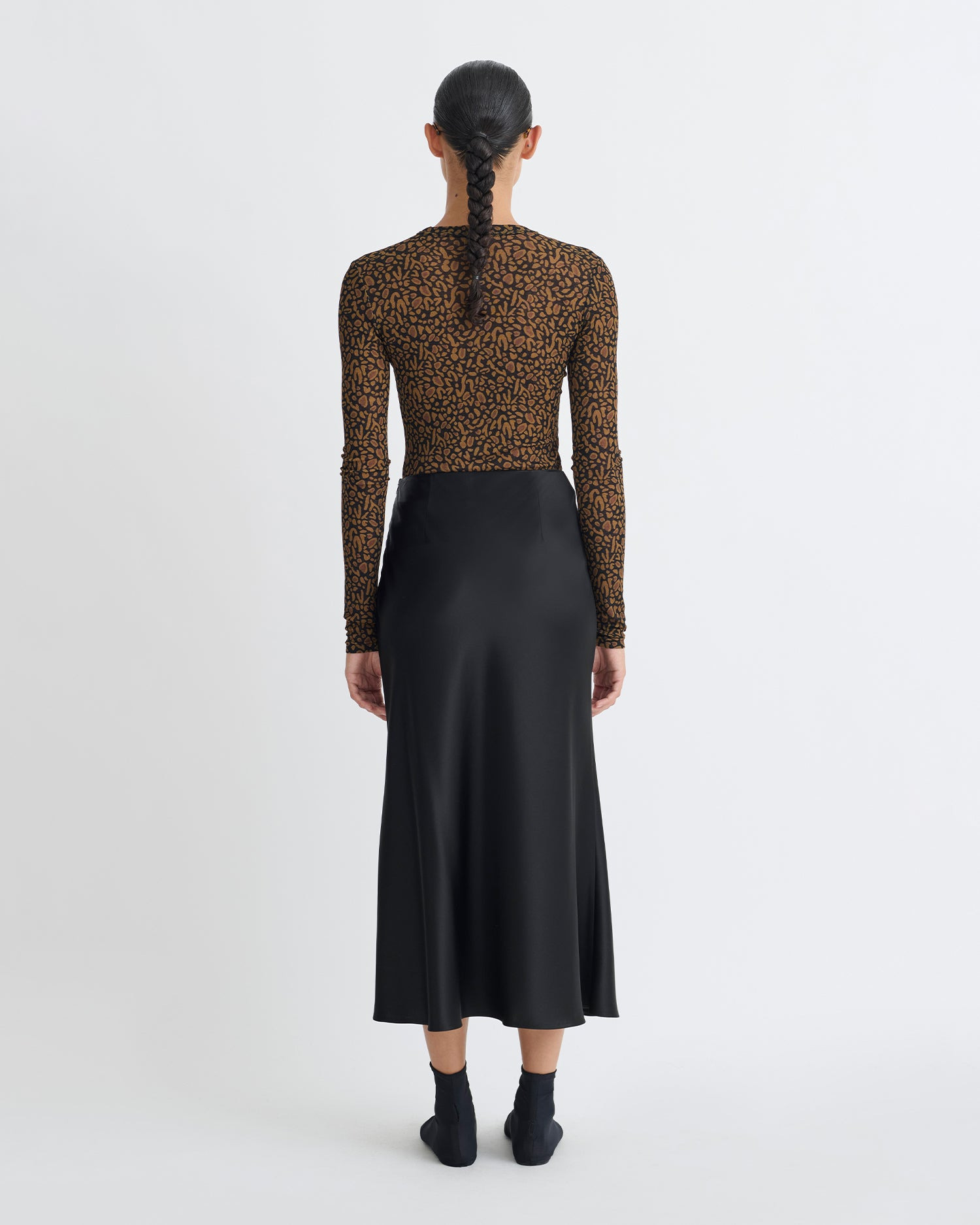 Mesh-Jersey Top - 3