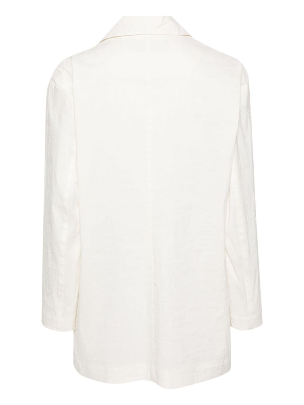 Issey Miyake Women Double-Breasted Jacket - 2