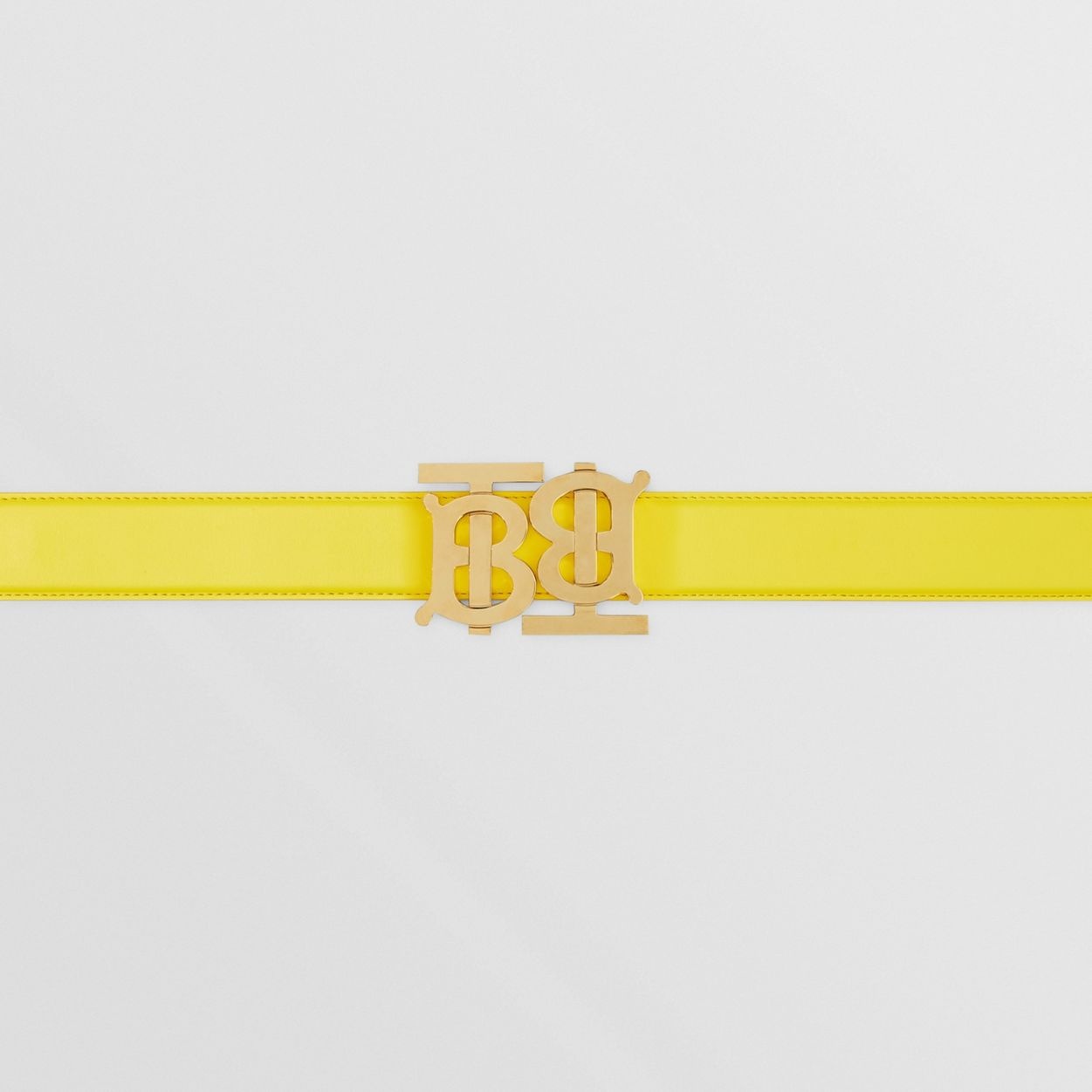 Double Monogram Motif Leather Belt - 2