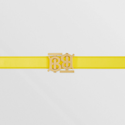 Burberry Double Monogram Motif Leather Belt outlook