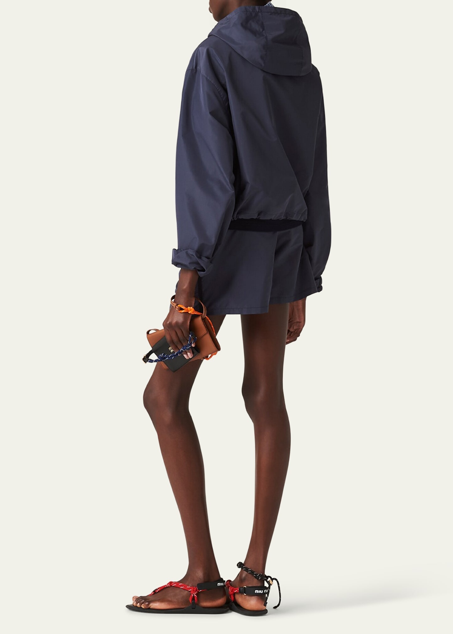 Drawstring Zip-Pocket Shorts - 3