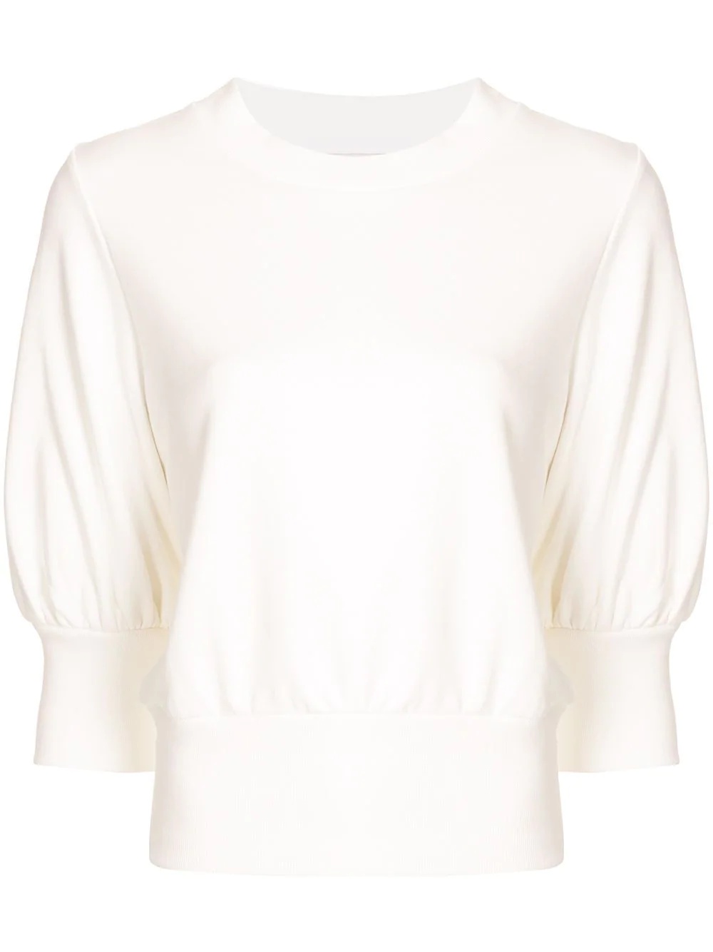 PUFFY SLV FRENCH TERRY SWEATSHIRT - 1