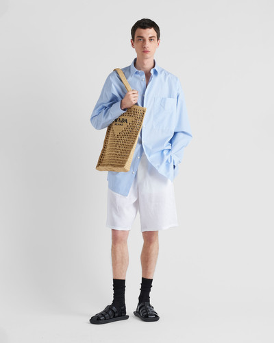 Prada Oversized cotton shirt outlook