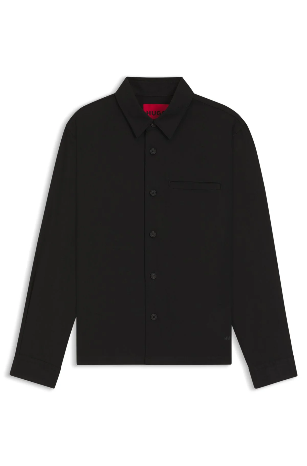 OVERSIZED-FIT OVERSHIRT IN SOFT TWILL - 1