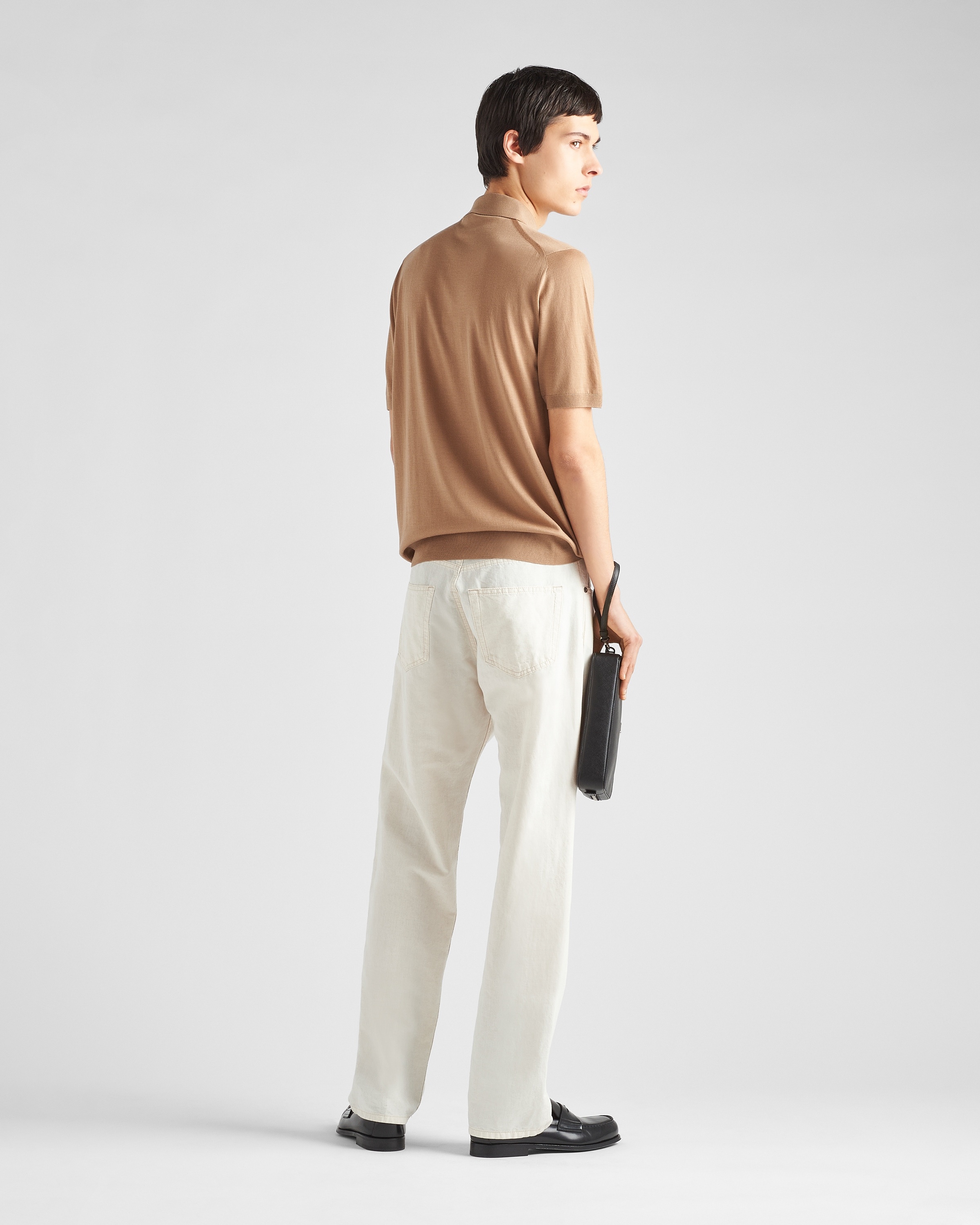 Superfine wool polo shirt - 5